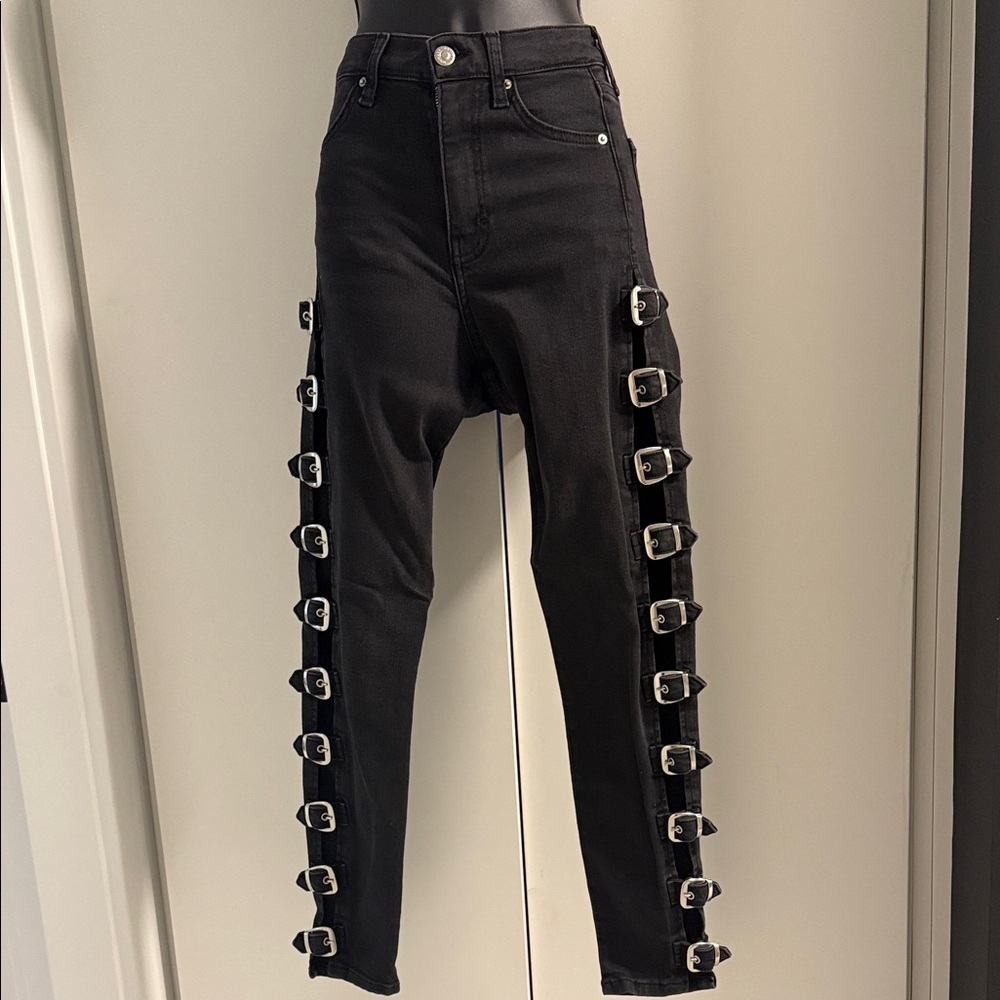 Top Shop Jamie Buckle Jeans